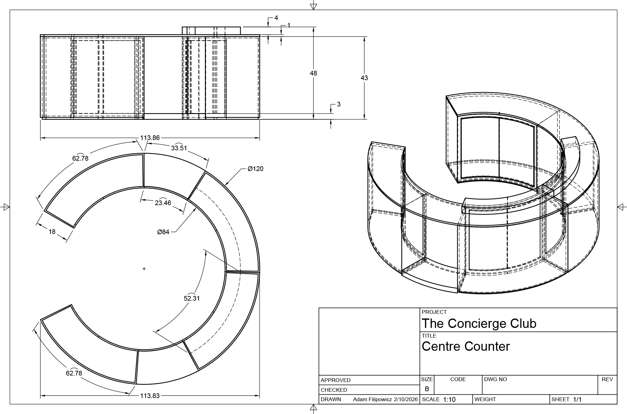 Revance Counter Drawing