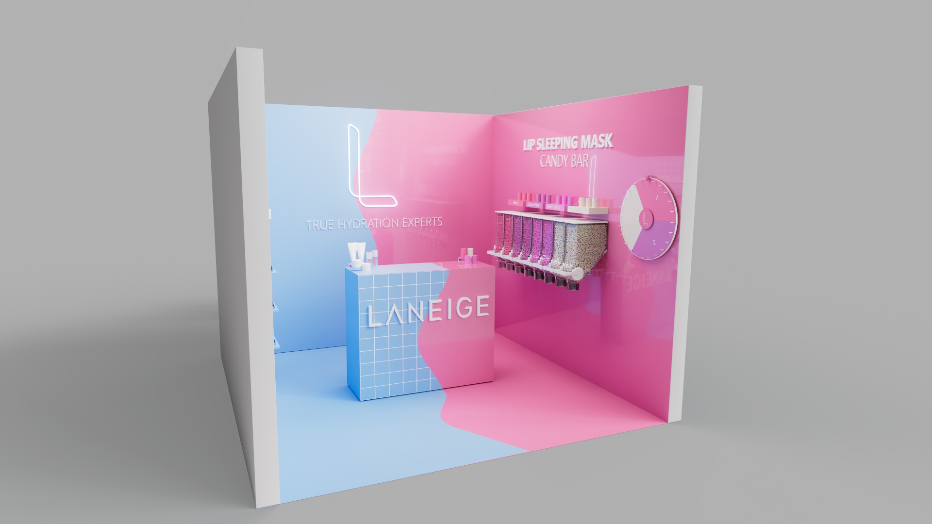 Laneige lip sleeping mask candy bar concept